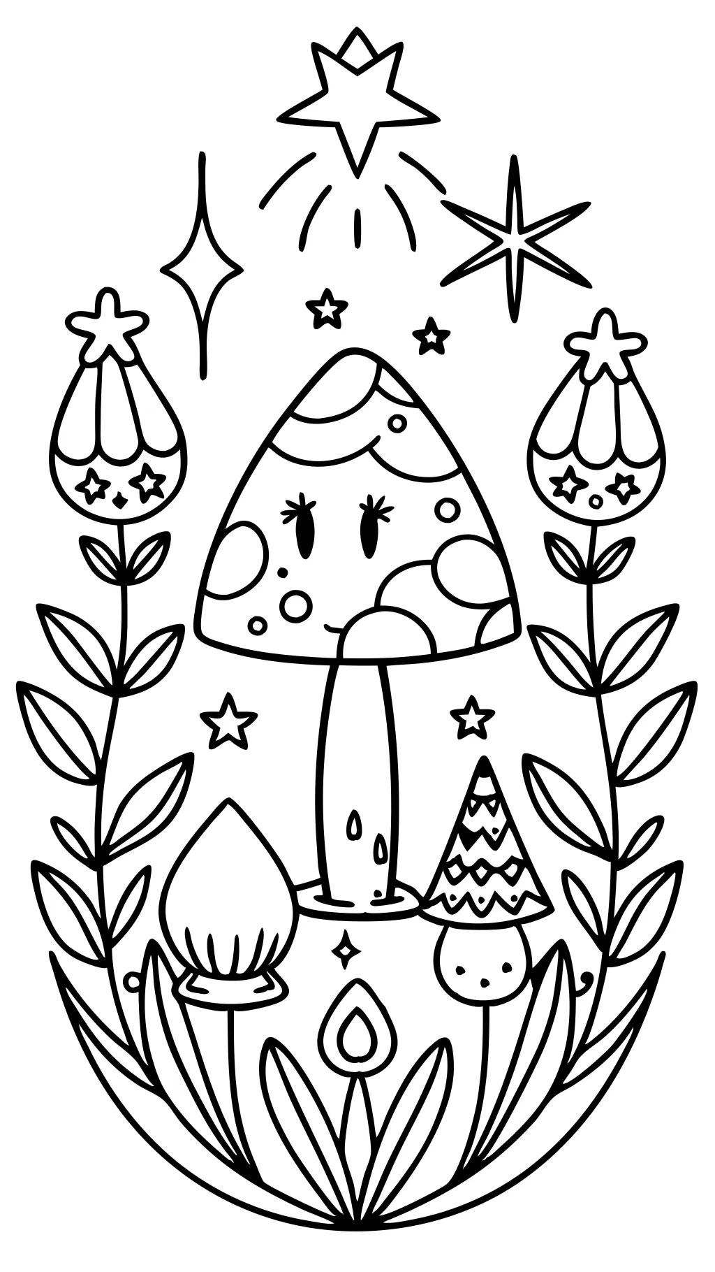 enchanted coloring pages